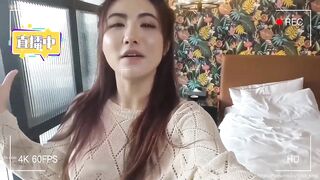 台灣人氣模特兒【費爵娜】直撥驚魂記 真實插入33分鐘