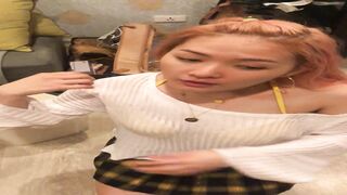 E奶肥臀反差妹 對話淫蕩 被紋身肥豬佬各種蹂躪-26