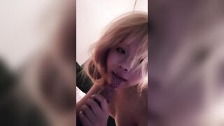 叛逆黃毛精神小妹 真實性愛自拍流出-4