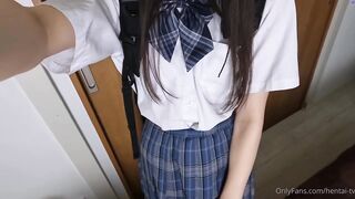 校花嫩妹hentai_tv粉嫩白虎蜜穴被塞入肉棒 小巧的身材被各種姿勢抽插打樁 聲音動聽 -02