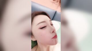 雪白G奶~顏值女神 無毛白虎直播實戰啪啪 -3